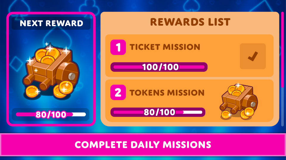 Canasta missions