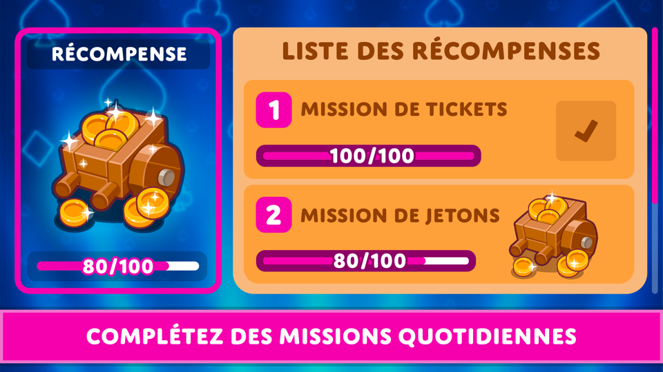Nos missions Canasta